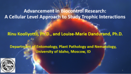 Advancement in Biocontrol Research: A Cellular Level Approach to Study Trophic Interactions