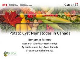Benjamin Mimee; Potato Cyst Nematodes in Canada